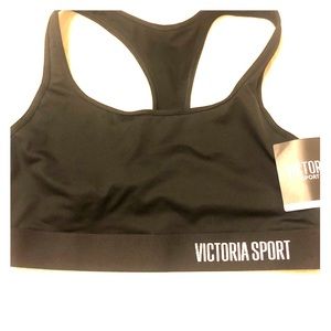 The player racerback sport bra